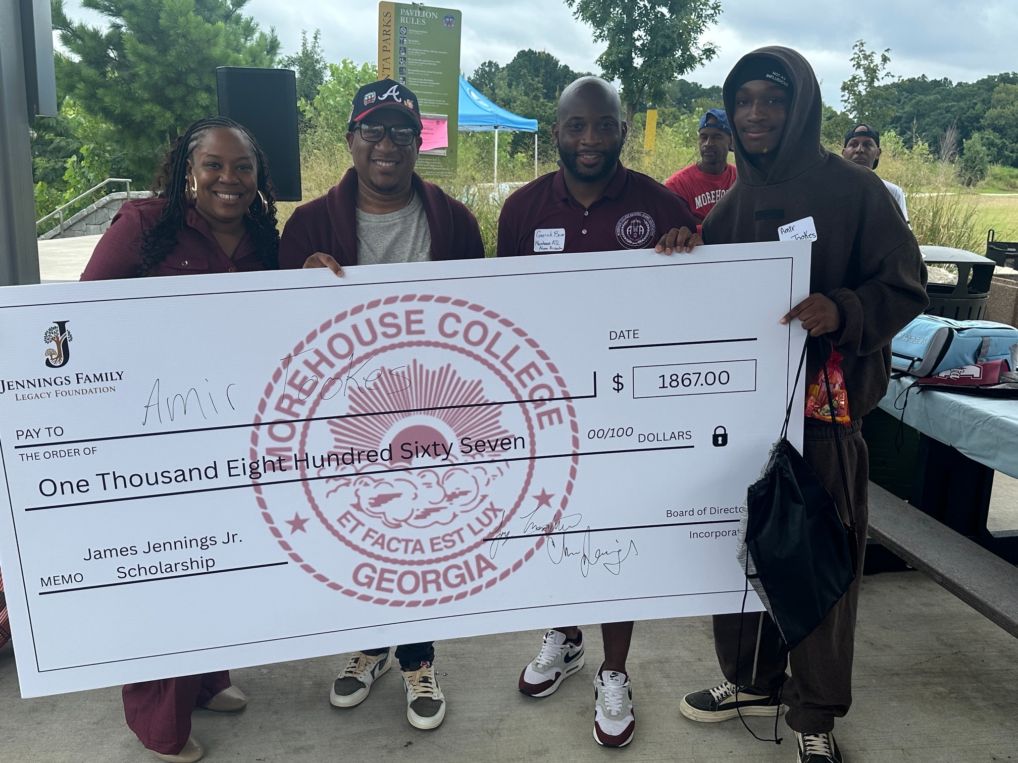 Check presentation with Amir and foundation leaders